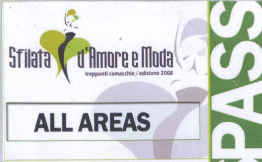 Sfilata d'amore e moda 2008